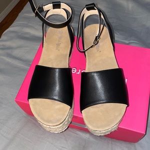 Brand new platform sandals
